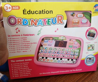 Ordinateur Educatif Interactif Français et Anglais pour Enfants